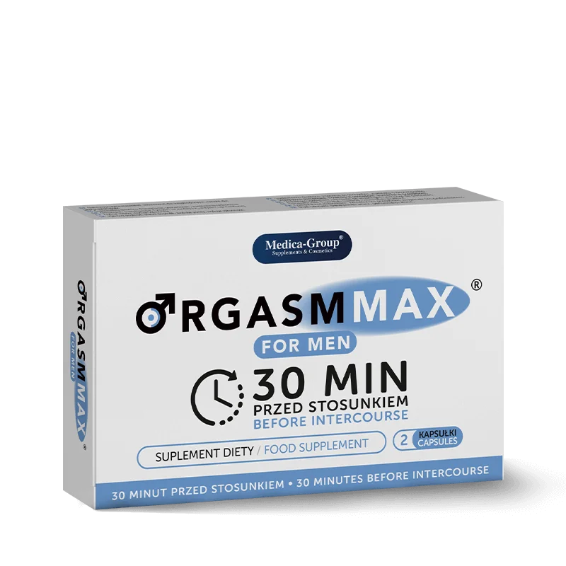 "Orgasm Max" kapsulės vyrams